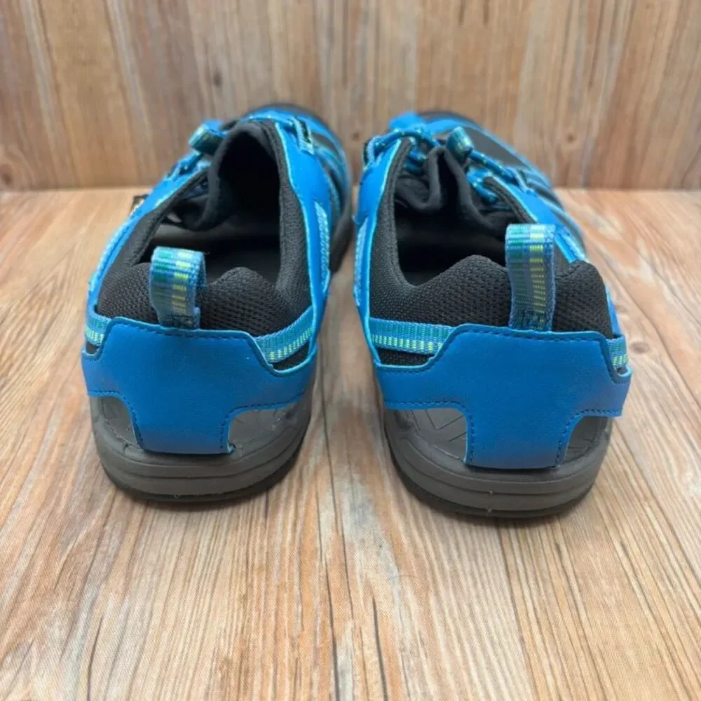 Teva Kids Unisex Manatee Water Hiking Sport Sandal Blue Graphite Size 4